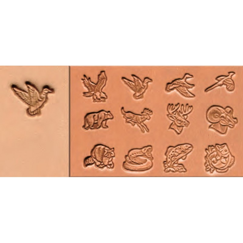 4155 Punsseli Eläin sarja 12 kpl