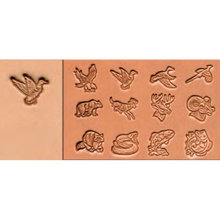 4155 Punsseli Eläin sarja 12 kpl