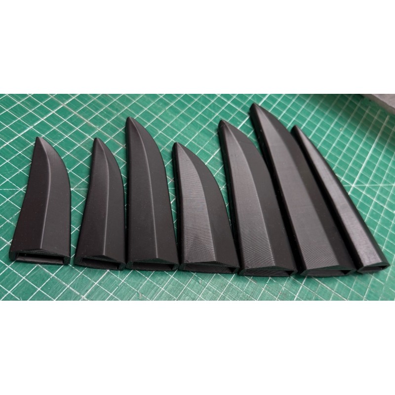 Design-lesta muovi 90 x 27 mm Skinner