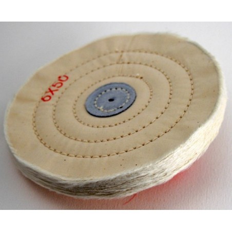 4502 Kiillotuslaikka kangas 150 x 15 mm Valkoinen