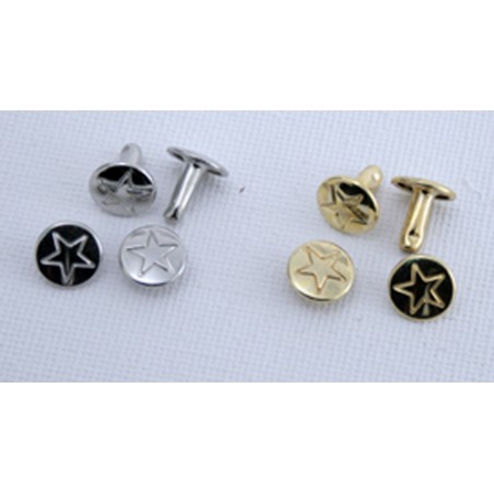 2504 Niitti 9 x 9 mm tähtikuvio 10 kpl