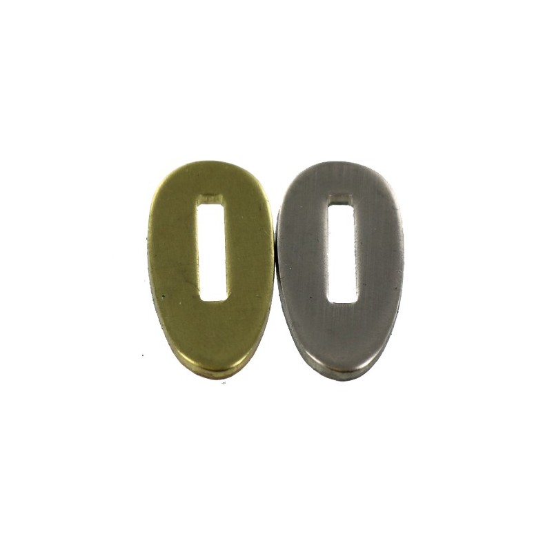 1536 Alalappo suora 15 x 31 x 2 mm SS