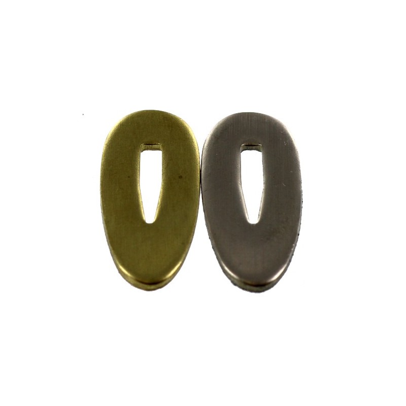 1535 Alalappo muoto 15 x 31 x 2 mm SS