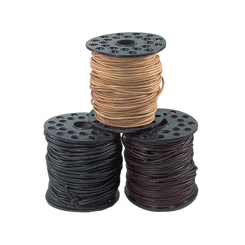 2311 Nahkalanka 2 mm x 45,7 m Ruskea