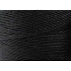 Vahakäsitelty ompelulanka musta