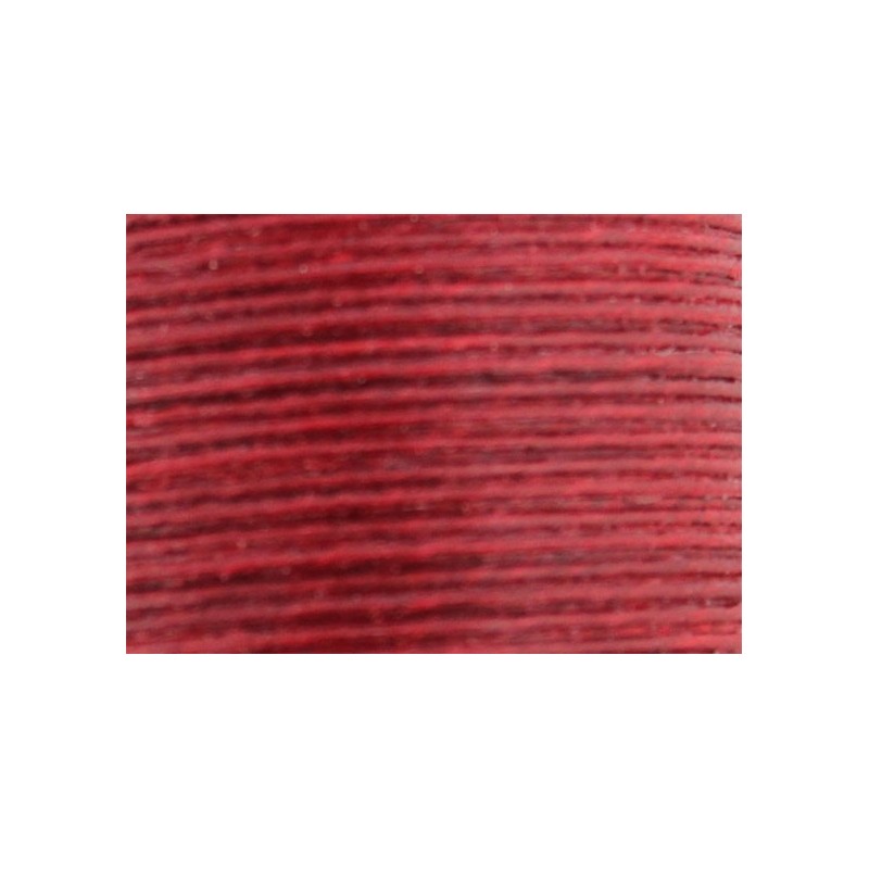 Vahakäsitelty ompelulanka punainen