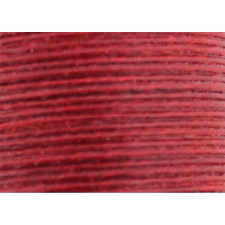 Vahakäsitelty ompelulanka punainen