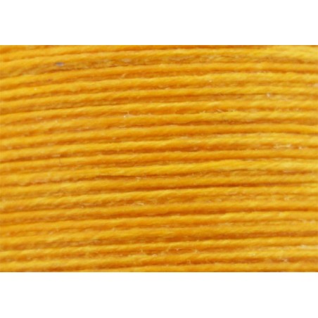 Vahakäsitelty ompelulanka keltainen