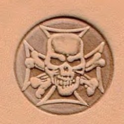 4123 Punsseli 3D Pääkalloristi 8555