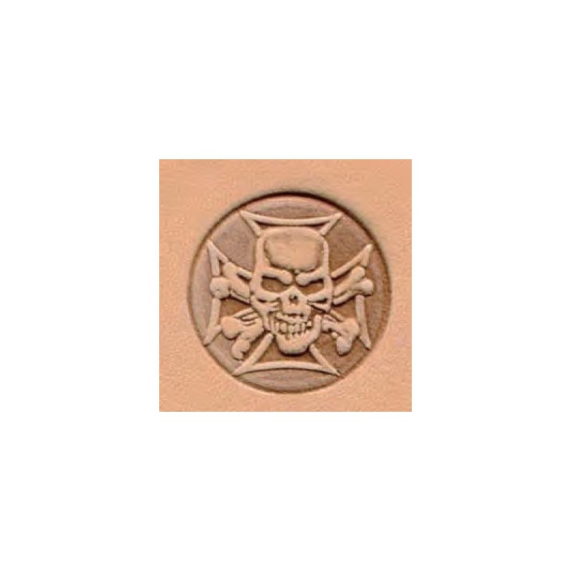 4123 Punsseli 3D Pääkalloristi 8555