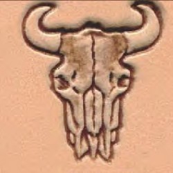 4127 Punsseli 3D Buffelin pääkallo