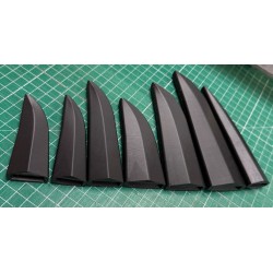 1712_120 Umpilesta Design-lesta muovi 120 x 27 mm