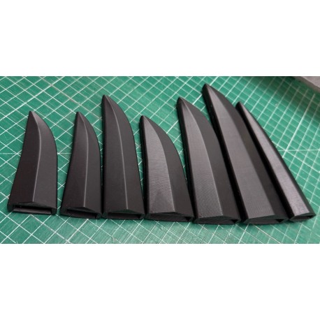 Design-lesta muovi 90 x 27 mm Skinner