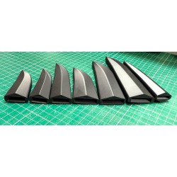 Design-lesta muovi 90 x 27 mm Skinner