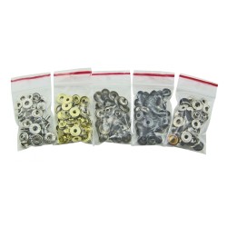 2510 Neppari 10,5 mm Nikkeli 10 kpl